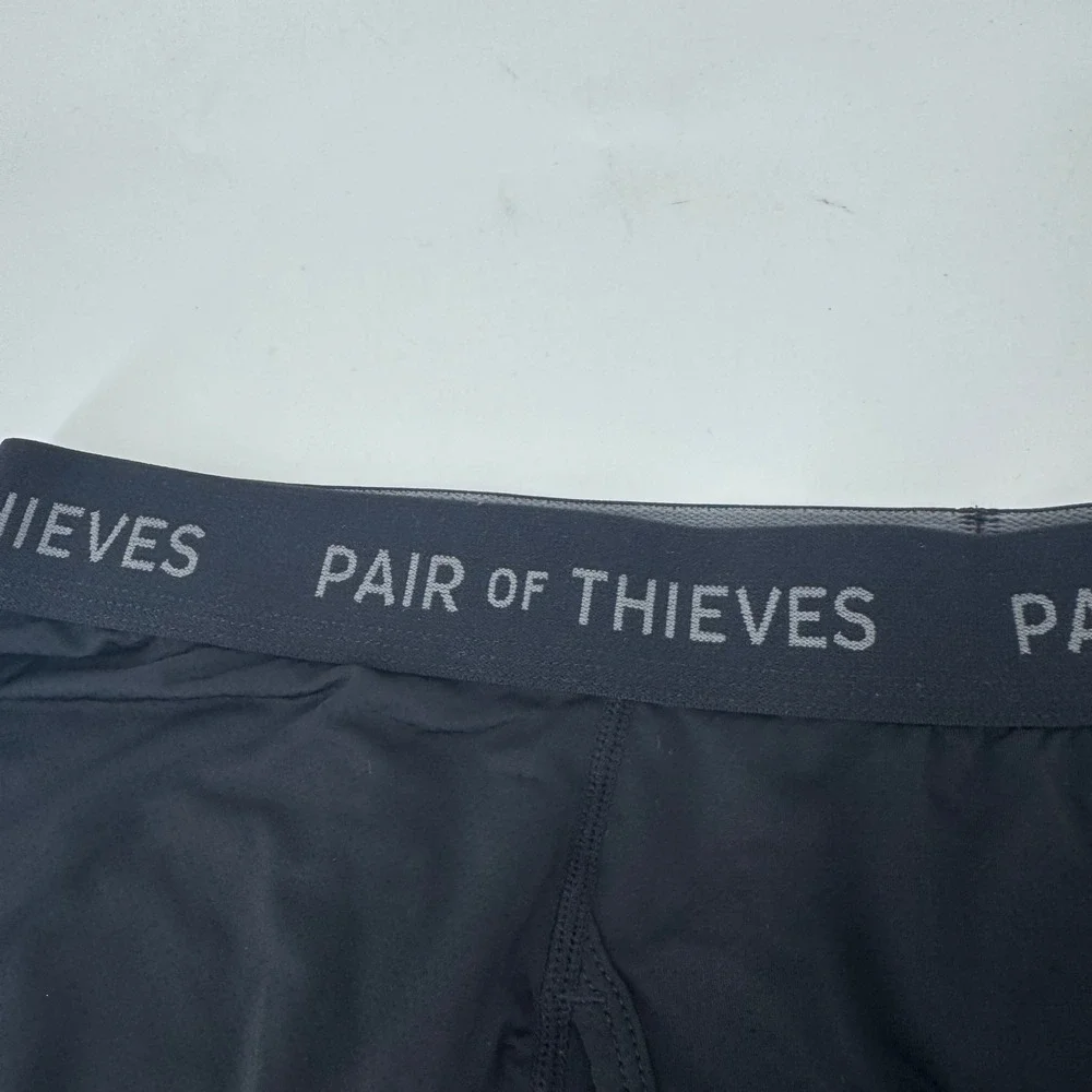 Pair of Thieves‎ Mens Black Boxer Briefs Underwear Size Medium